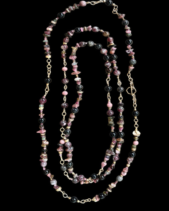 Rio de Janeiro Wrap Necklace Pair