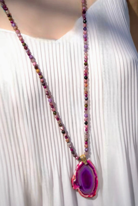 Rock Candy Pendant Necklace