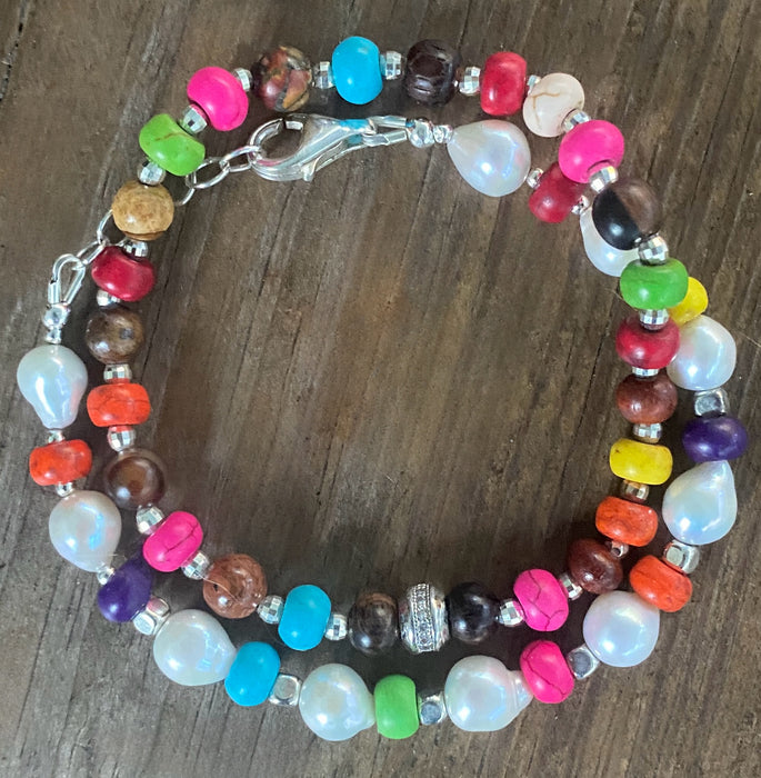 Mardi Gras Bracelet