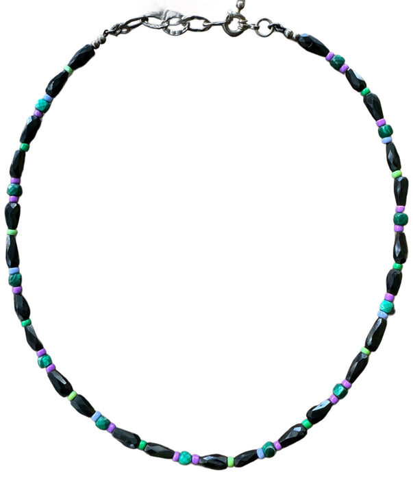 Licorice Candy Choker Necklace