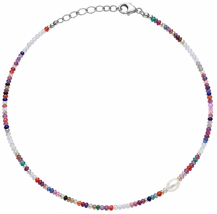 Rainbow Sorbet Pearl Necklace -Young Adult