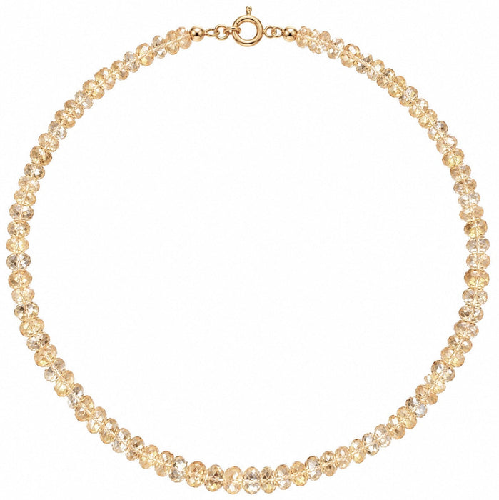 Citrine Choker Necklace