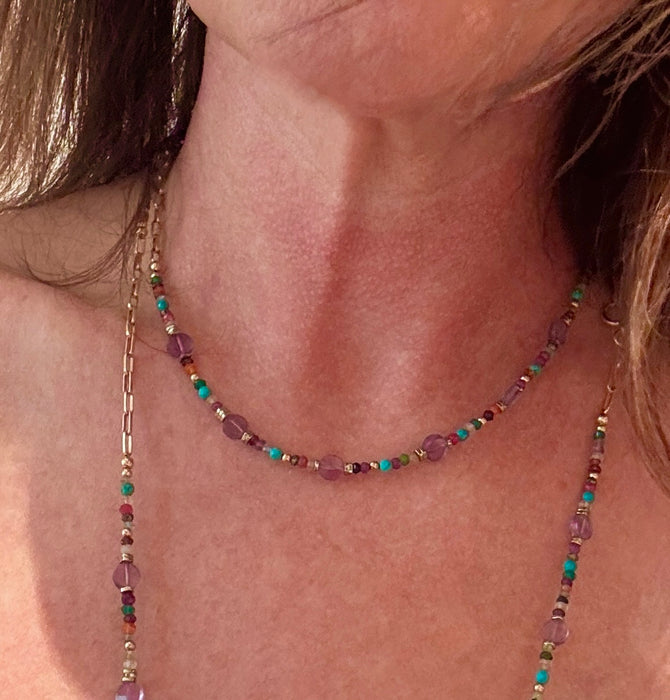 Sugar Kisses Wrap Bracelet & Necklace