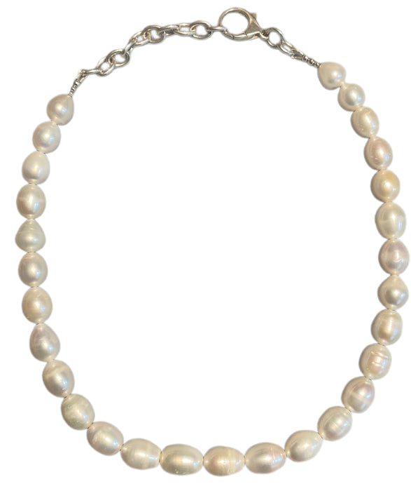 Jumbo Pearl Collar Necklace