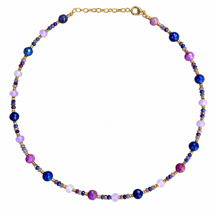 Lilac Passion Choker Necklace