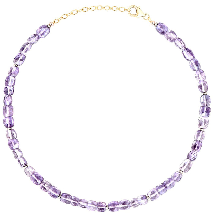 Amethyst Ice Choker Necklace