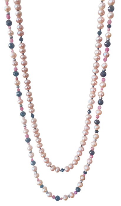 Good & Plenty Double Strand Necklace