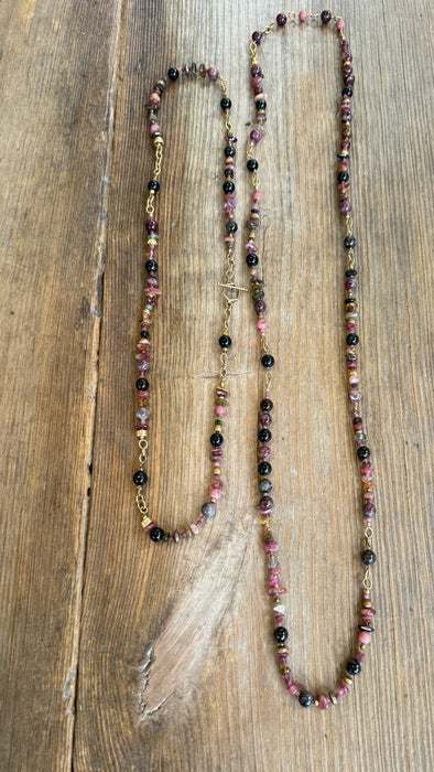 Rio de Janeiro Wrap Necklace Pair