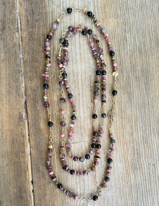 Rio de Janeiro Wrap Necklace Pair