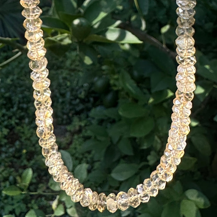 Citrine Choker Necklace