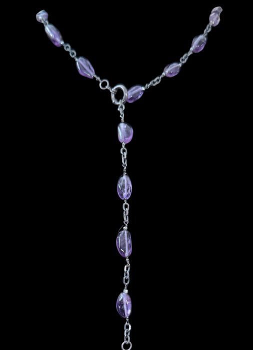 Grape Soda Wrap Necklace