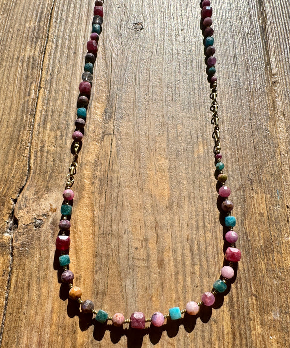 Hard Candy Wrap Necklace & Bracelet