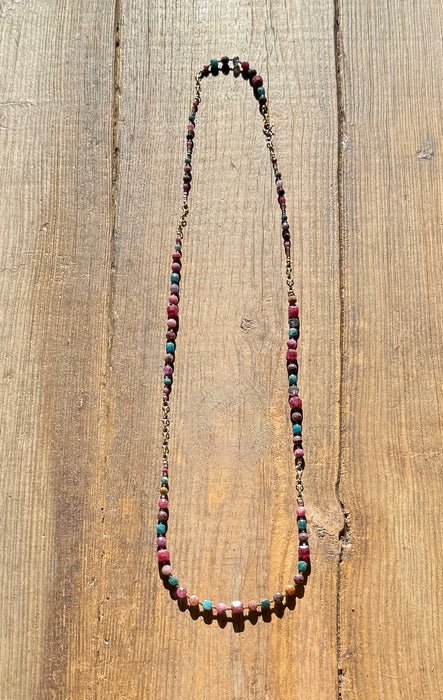 Hard Candy Wrap Necklace & Bracelet