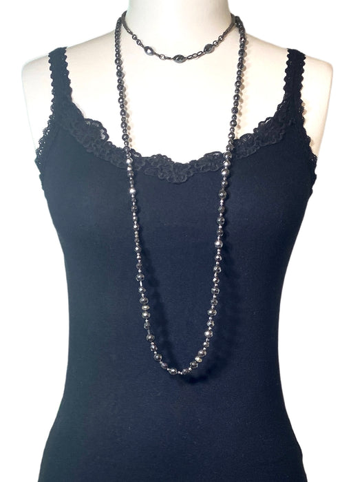 Midnight Beaded Necklace