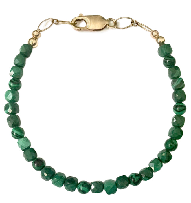 Green Apple Malachite Bracelet