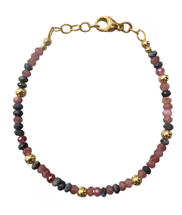 Ruby & Sapphire Bracelet