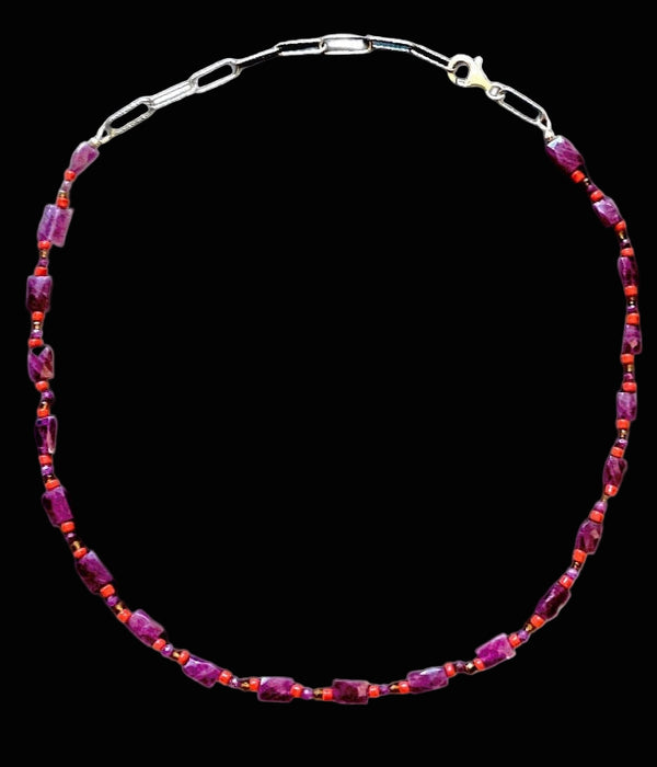 Ruby Choker Necklace