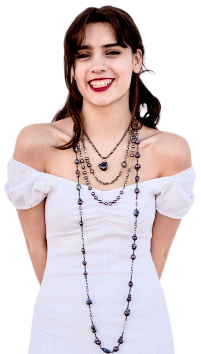 Baroque Pearl Choker Necklace