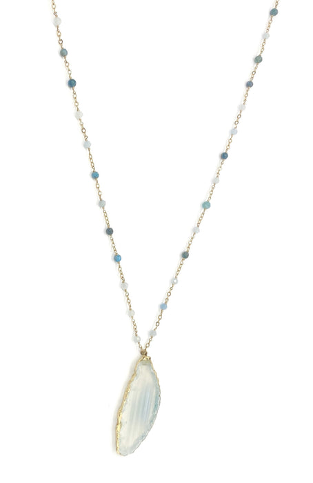 Aquamarine Pendant Necklace