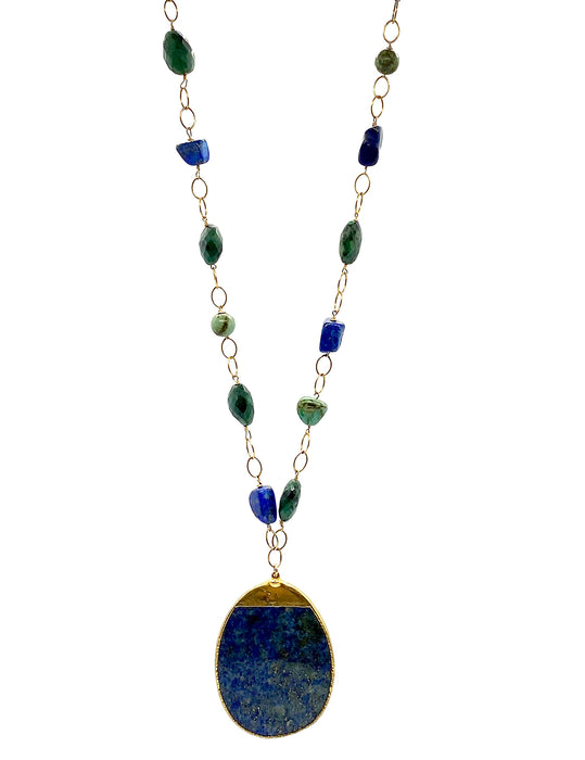 Blue Grotto Necklace