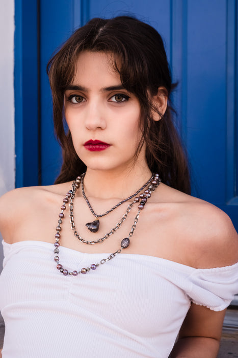 Baroque Pearl Choker Necklace