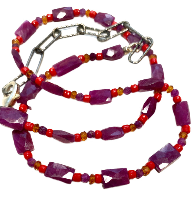 Ruby Choker Necklace